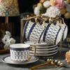 Special Beautiful Coffee Cup Set High-End Sense High-Value Light Luxury Ceramics High-End Exquisite Afternoon Tea Tea Set