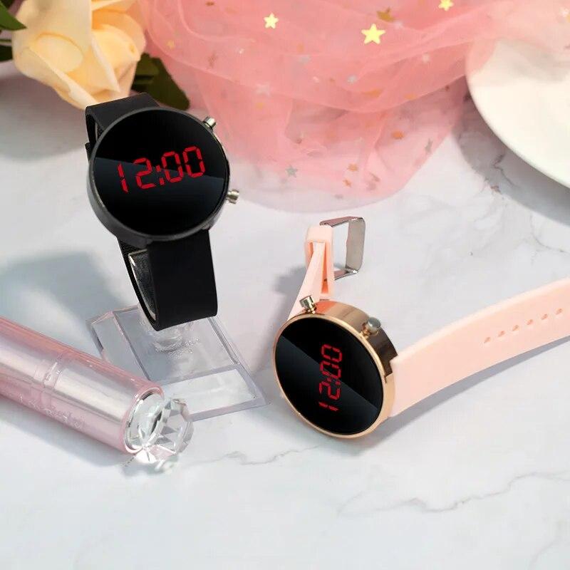 LED Unisex Digitaal Polshorloge Casual Sporthorloge voor Mannen Vrouwen Decoratieve Horloges