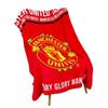 Manchester United FC Fleece Crest Blanket