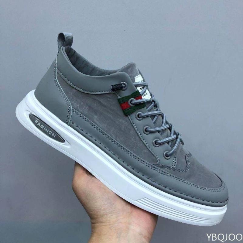 

New Men s canvas Shoes Fashion comfortable Sneakers Trendy versatile Male Loafers Lightweight non slip breathable shoes Homme 39 серый