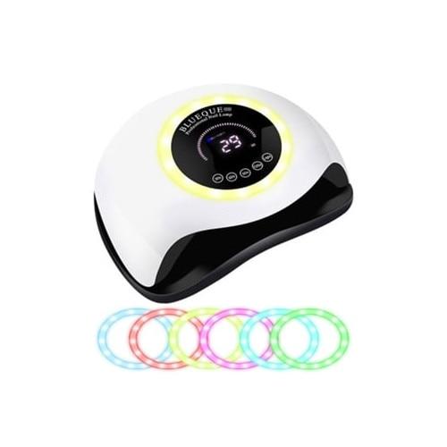 168W UV LED Nail Lamp with 4 Timers for Manicure & Pedicure Set