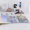 9-Pocket A4 Photo Album Binder, Gradient PU Leather Scrapbook for K-Pop Photocards, Polaroid, Postcard & Laser Ticket Storage
