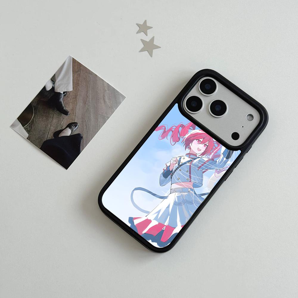 Fukouna Girl K-Kasane T-Teto Phone Case For IPhone 17 Air 16 15 14 Plus 13 12 11 Pro Max Dual Tone Hard PC Fashion Protective C