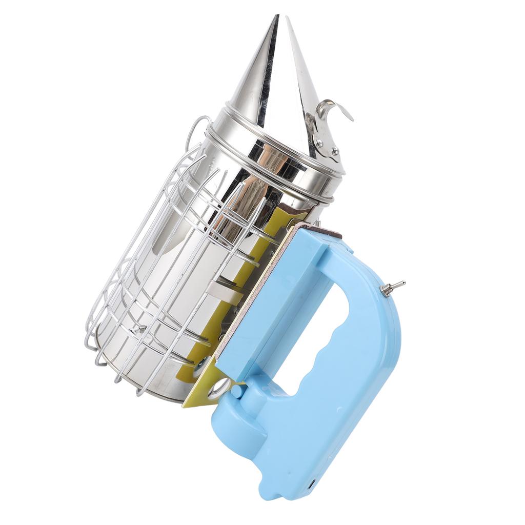 Electric Beehive Smoker Stainless Steel Beekeeping Equipment with Plastic Handle for Beekeeper and Beekeeping