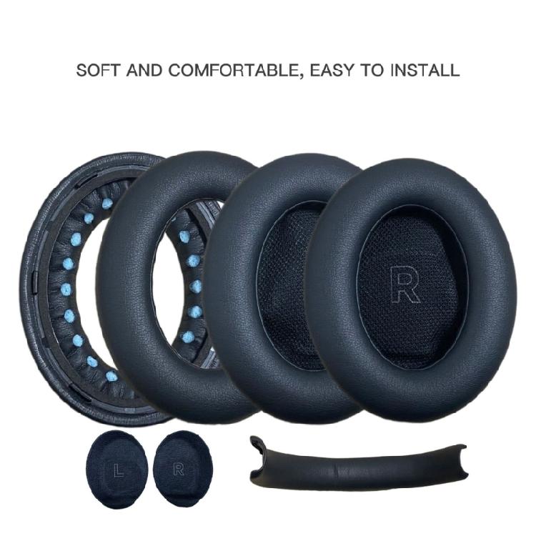 Elastic Ear Pads Cushion Cover Earmuff for Quiet Comfort Ultra Headphones