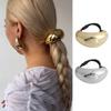 Irregular Geometric Hair Tie Elastic Hairs Scrunchie Ornament Decorated Ponytail Holder Accessory for Women Girls