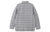 adidas Down Jackets Men's Gray Stand Collar Moderate Down Jacket HZ6069