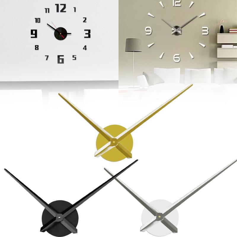 Clock Large Diy Needles Quartz Hour Hands Accessories 3d Wall Clock Home Decor