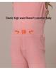 Children's High Waist Warm Autumn/Winter Pants - Boys' and Girls' Cozy Belly-Shaping Trousers