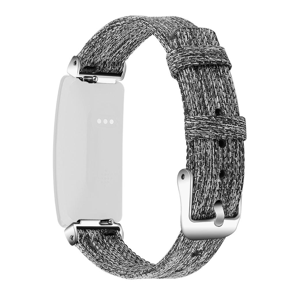 Replacement Woven Canvas Fabric Watch Band Strap For Fitbit Inspire