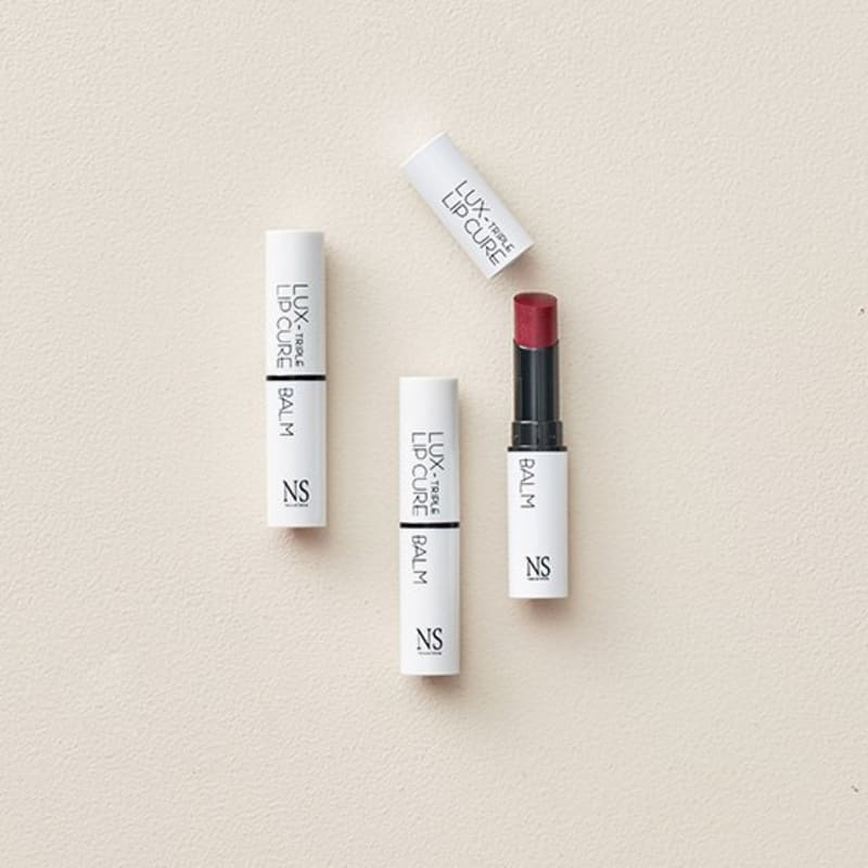 [Natural Shine] Luxe Triple Lip Cure Balm Glossy 3 types (Choose 1)