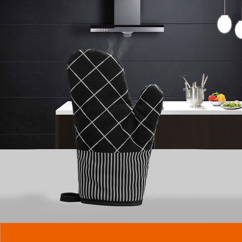 

GIANXI Household Microwave Mitts Anti-scald Heat Resistant Insulation Oven Gloves Barbecue Stove Oven Mitts Kitchen Utensil