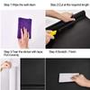 1/3/5m Matte Wallpaper White/Grey/Black Vinyl Self-Adhesive for Wall Shelf Liner Table Door Living Room Contact Paper Wall Decor