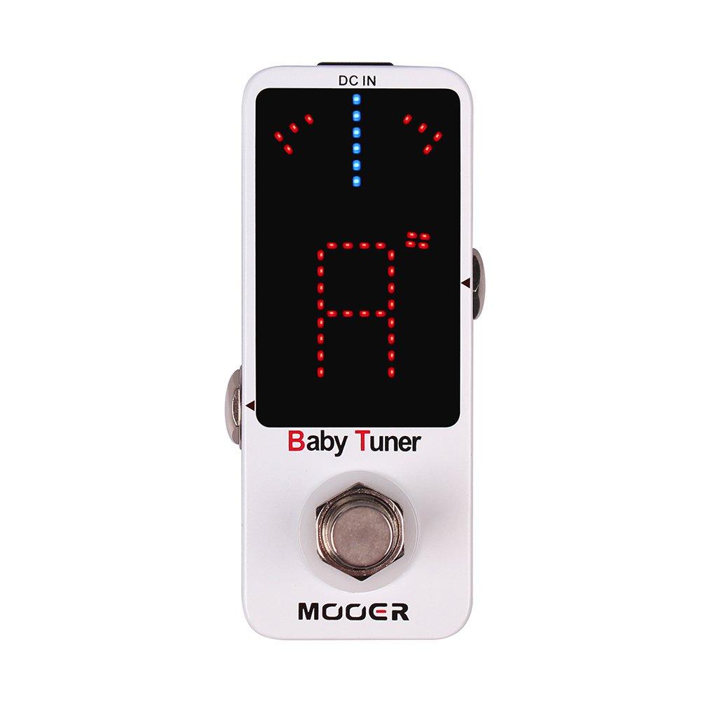 MOOER-Electric Guitar Effects Pedal MTU1,MEQ1,MOD1,MPH1,MPS1,MCS2,MOC1,MBD2,MME2,MDS2 True Bypass for Guitar Bass