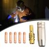 MIG Welding Nozzle Protective Nozzle 7PC Conductive