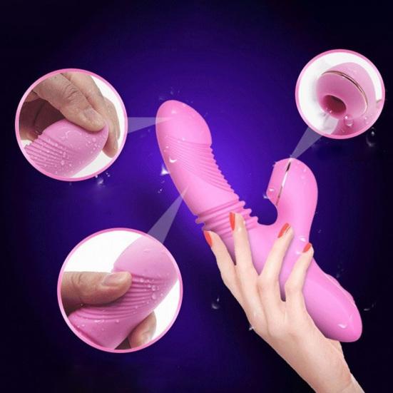 Ženy USB dobíjecí erotická hračka Vícefrekvenční masážní masturbační vibrátor