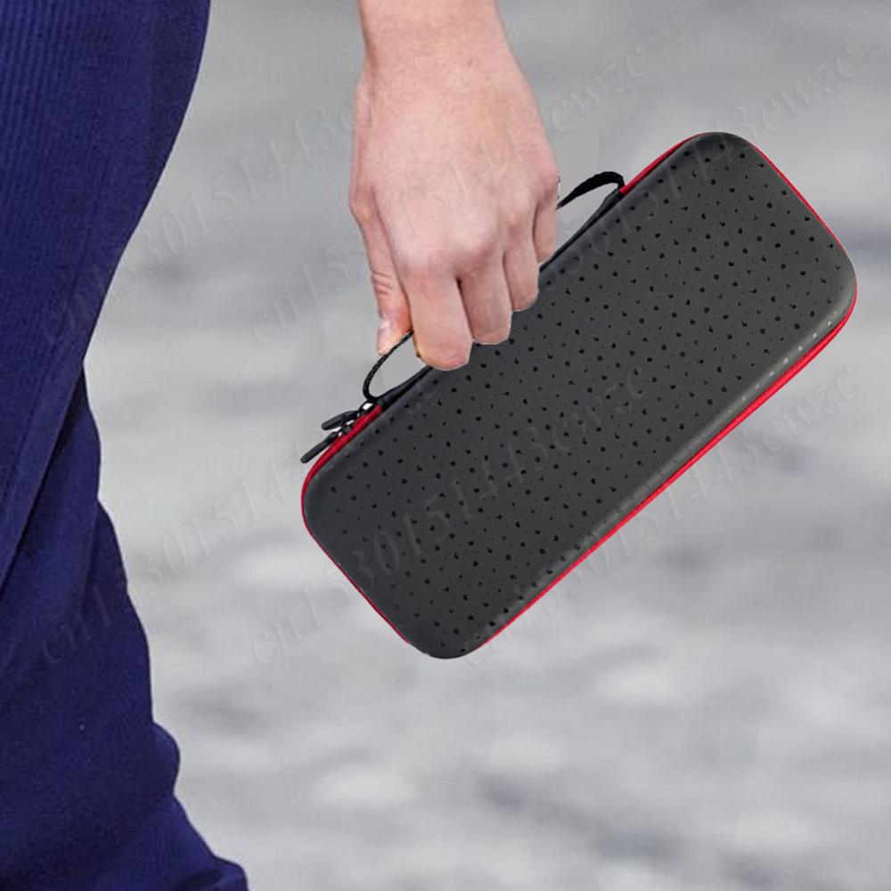 Hard Carrying Case Shockproof Storage Bag with Mesh Pocket & Game Slots for Nintendo Switch Hori Split Pad Pro Controller
