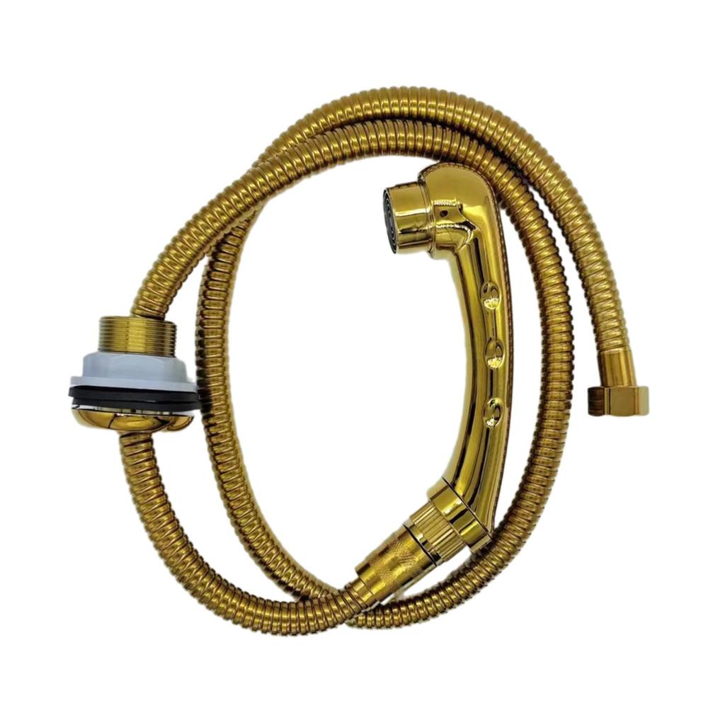 Beauty Salon Faucet Sprayer with Hose Pipe Handheld Repalcement for Babershop Salon Equipment Sprayer bathroom Equipment Kit