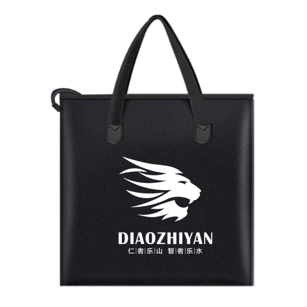 Oxford Cloth Fishing Bag Foldable Fishing Tackle Bag Outdoor Camping Storage Fishing Gear Pouch