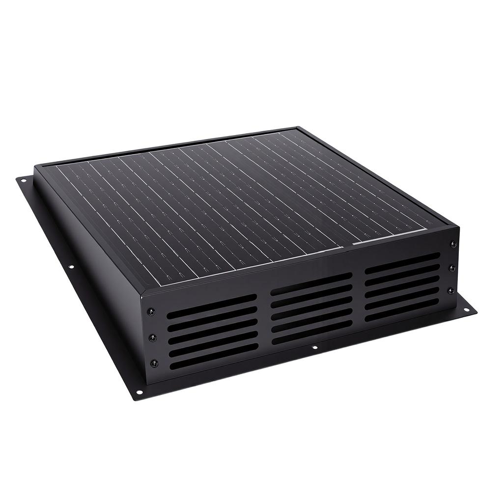 Solar Roof Ventilator Fan 430 CFM Solar Exhaust Fan IP67 Water Proof for Attic Garage RV Shed Chicken Coop