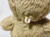 [USED] Teddy Bear House Retro Teddy Bear with Check Ribbon, Vintage