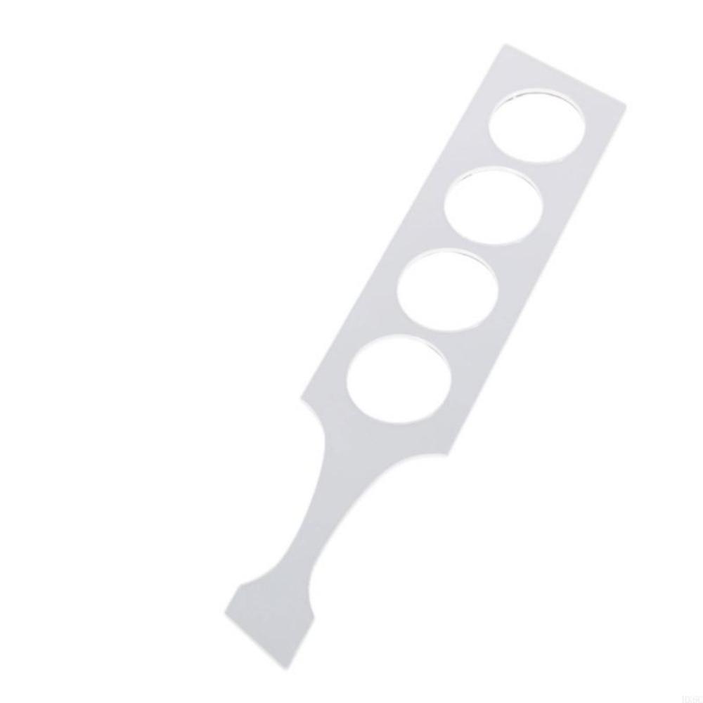 

Высокопрозрачная доска для дегустации вина из акрила, шаблон разделочной доски, подносы для пивных бокалов Style 4