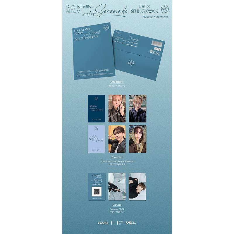 [Vorbestellung] SEVENTEEN DK X SEUNGKWAN 1. Mini-Album [Serenade] Weverse Albums Version. (Online-Vorteil)
