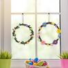 Wreath Easter Exquisite In Small Medium And Large Sizes Featuring Colorful Eggs And Blooms Beautiful