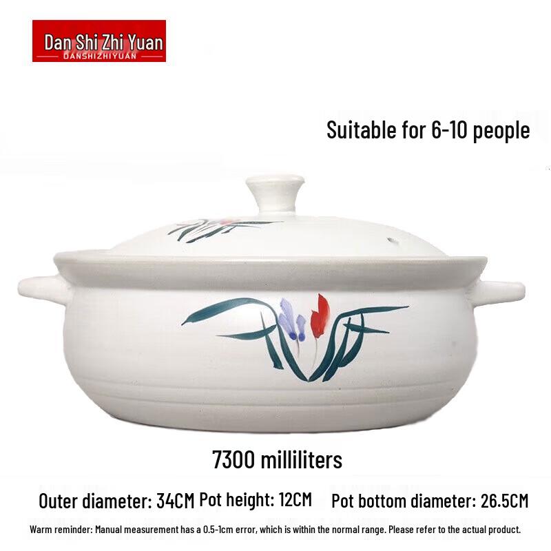 Danshi Zhiyuan High-Temperature Ceramic Soup & Stew Pot