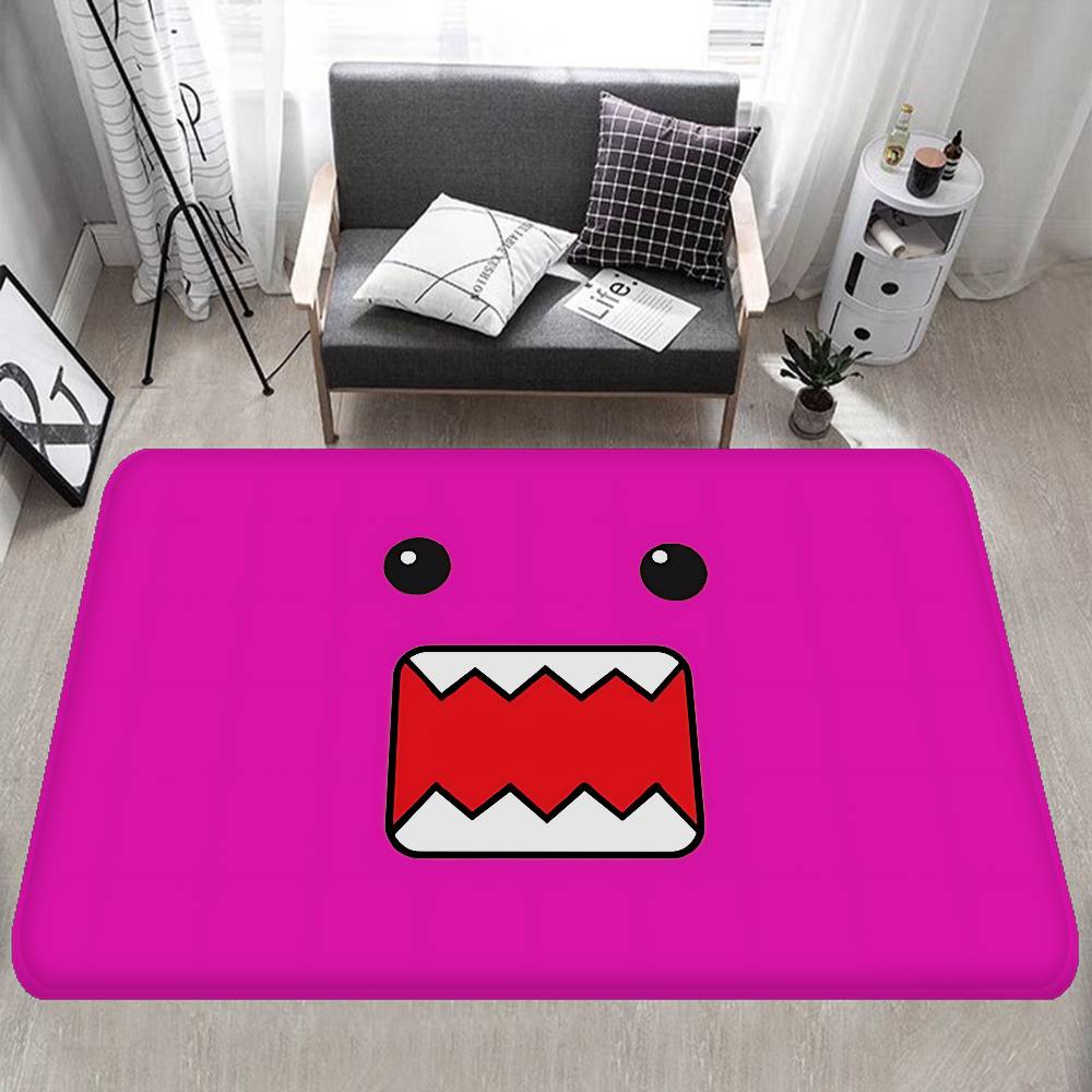 Cartoon D-Domo K-Kun Bathroom Mat Anti-slip Absorb Water Long Strip Cushion Bedroon Mat Welcome Doormat