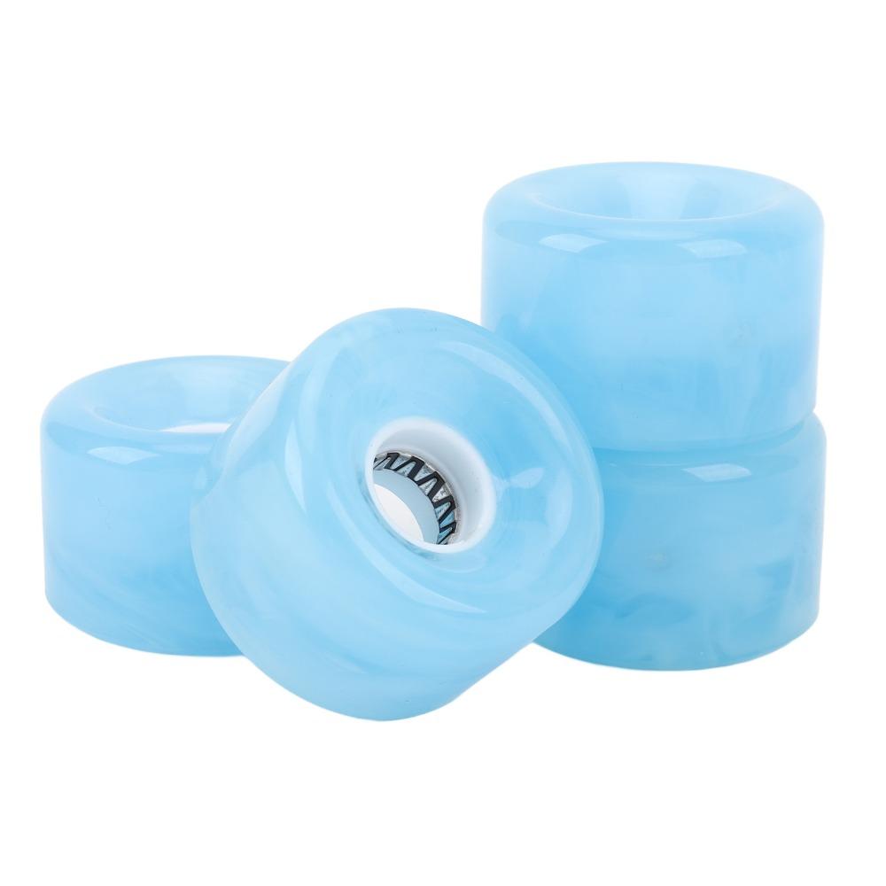 4Pcs 78A Hardness Skateboard Wheel Set 65x43mm Skateboard Replacement Wheels  Street Wheels