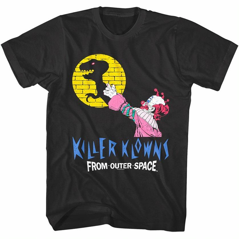 Killer Klowns Scary Shadow Puppet Show Men T Shirt Clown Horror from Outer L