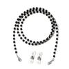 Fashion Crystal Beads Eyeglass Holder Beaded Anti Drop Glasses Chain Cord Holder Nonslip Glasses Straps Women Men