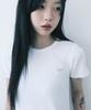 Peulaegeupam F Lettering Embroidered Crop T-Shirt (2 Colors)