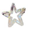 1Pc Crystal Candy Colored Hair Clip Dazzling Hollowed Out Five Pointed Star Hair Claw Stylish Elegant Acrylic Barrettes For Women Girls
