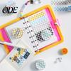 Masking Tape 1 Roll Washi Sticky Adhesive Clear Print Removable DIY Fade-resistant Scrapbooking Checkerboard Pattern Paper for Kids