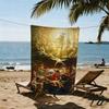 Gustav Dore Satan Towel Beach Quick Dry Soft Pool Towels Gift for Travel Gym Shower Camping sports