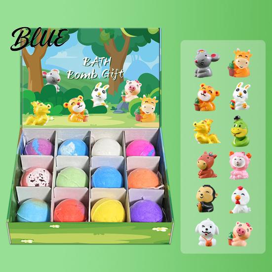 Kids Bathtub Surprise Toys 1 Set Ocean-Themed Bath Bombs with Fizzy Colorful Bubble Spa Tablets for Balls Spa-Like Relaxation Fun Gift Toddlers