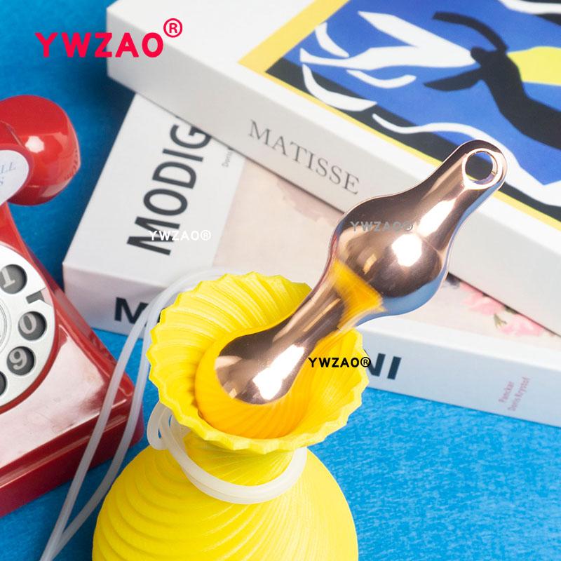YWZAO Anal Plug Metall In Vivo Design Verwendung beim Ausgehen G76