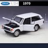 WELLY 1/24 1970 Land Range Rover SUV Alloy Car Model Diecasts Metal Off-road Vehicles Car Model Simulation Collection Kids Gifts