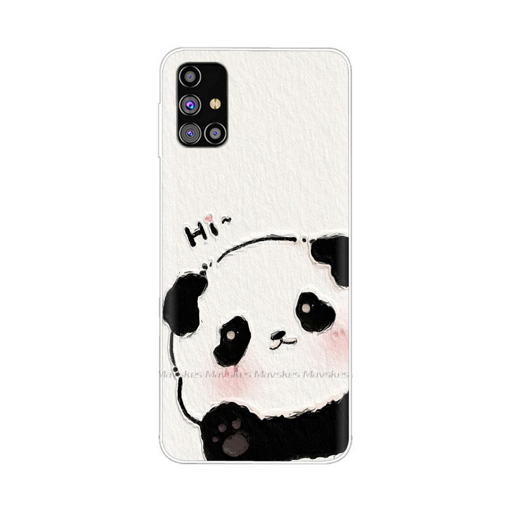 For Samsung Galaxy M51 Case SM-M515F Phone Case Creative Full Protection TPU Back Cover For Samsung M51 M 51 Soft Silicone Funda
