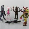 Captivating 19cm Fnaf Five Nights At Freddy's 6pcs Collection Action Figures For Enthusiasts