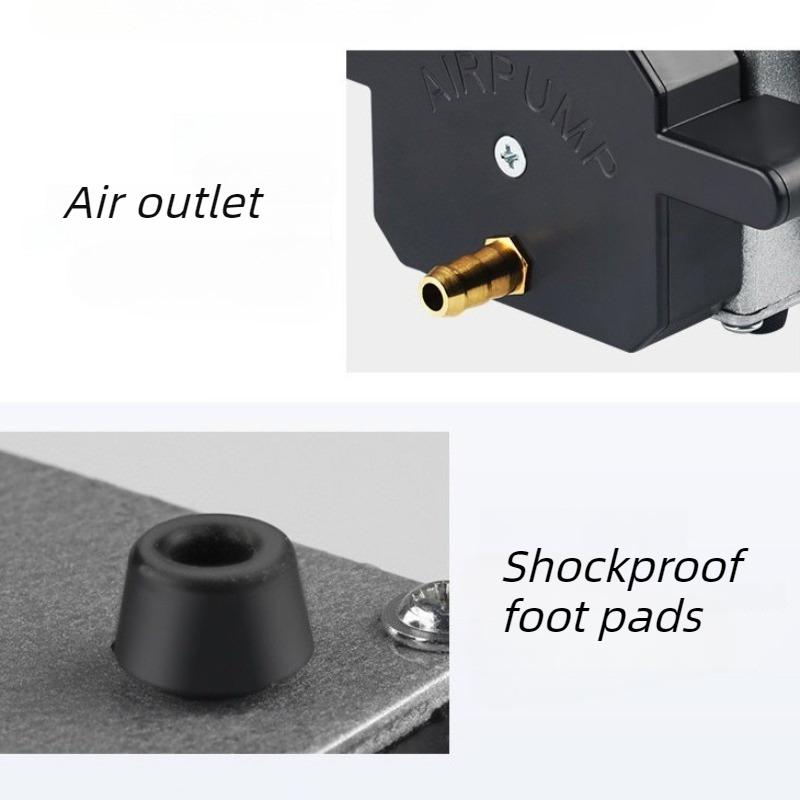 Aquarium Air Pump Oxygenate Electromagnetic Fish Pond Oxygen Pump Silent Fish Tank Oxygenator Pumps Pond Aerator Air Diffuser