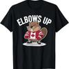 Elbows Up Hockey Beaver Canadian Proud North Strong And Free T Shirt