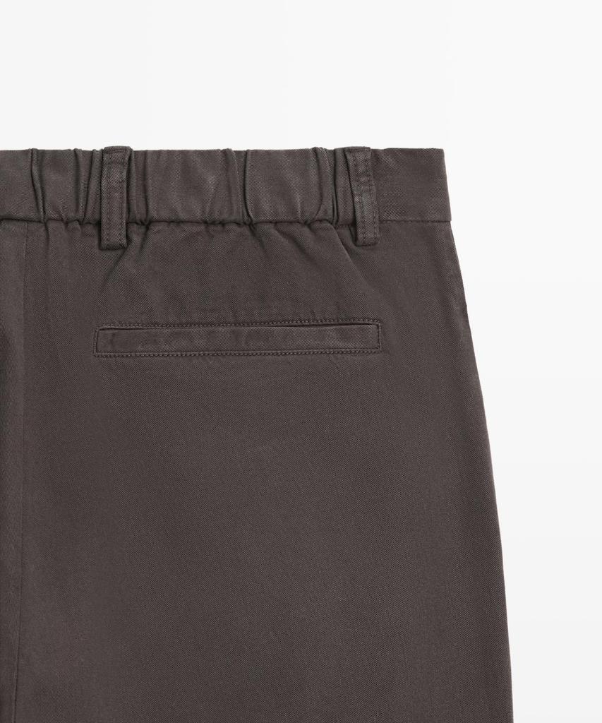 Masimodutti Cotton Blend Jogger Fit Pants