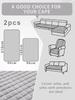 L-Shaped Corner Flannel Sofa Cover Universal Living Room Sofa Cover