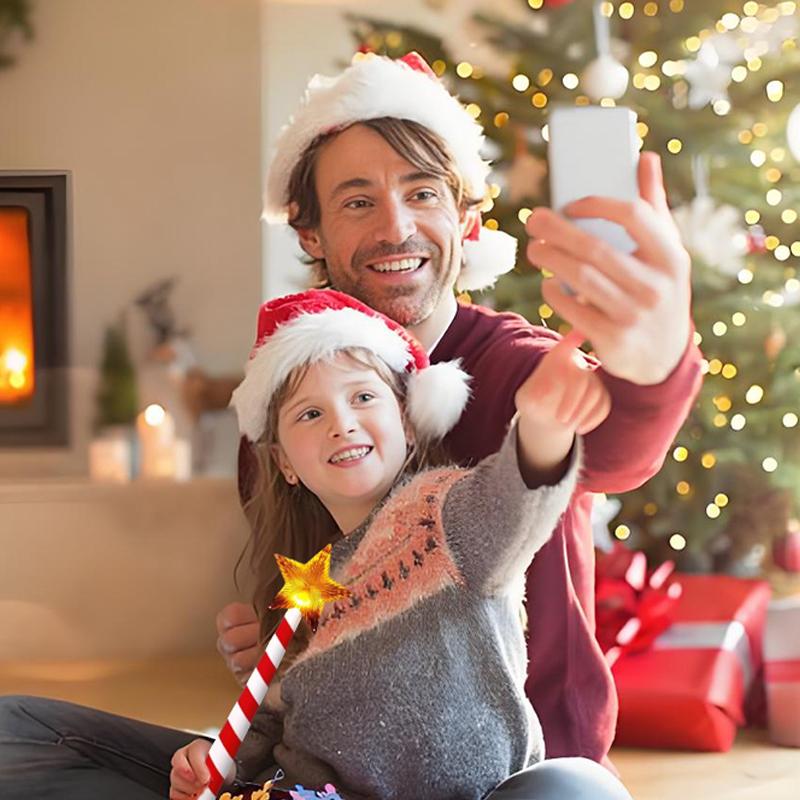 Magic Wand Christmas Light Controller, Musical LED Star Controller, Xmas Decor Gift For Home