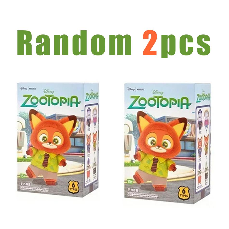 Zootopia Best- Vinyl Figures 6 Random Pcs Cute Plush Charms Perfect Gift For Girls Collectible Toys For Kids Adults Children s Birthday Gift Holiday