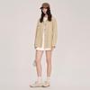Ledian Women's Detachable Lapel Barn Style Jacket