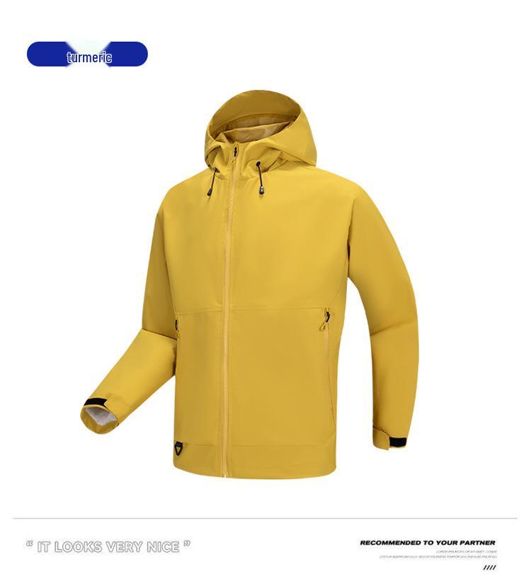 Men's Custom Logo Softshell Jacket - Spring/Autumn Technical Workwear
